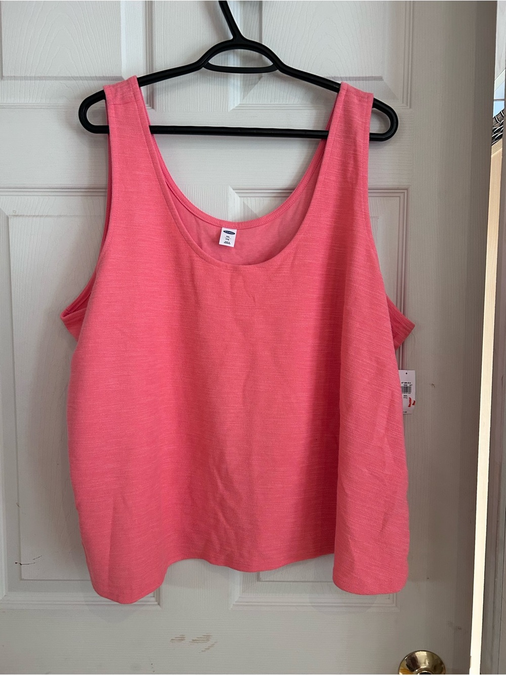 NWT Old Navy Bright Coral Tank Top Size XXL